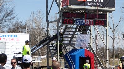 Starting Line of the Challenge