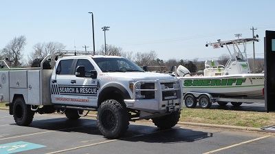 Search and Rescue with Boat and Truck