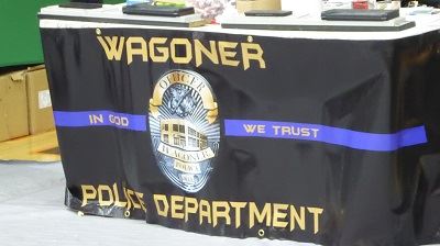 Wagoner Police Department Booth