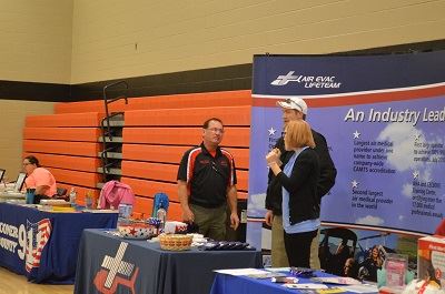 Air Evac Lifeteam Booth