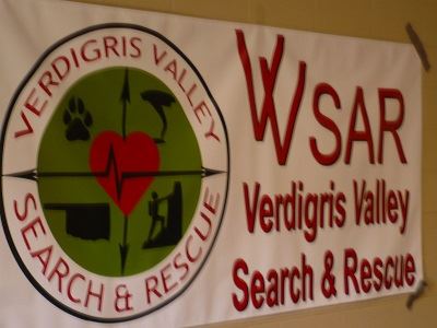 Verdigris Valley Search and Rescue Team Banner